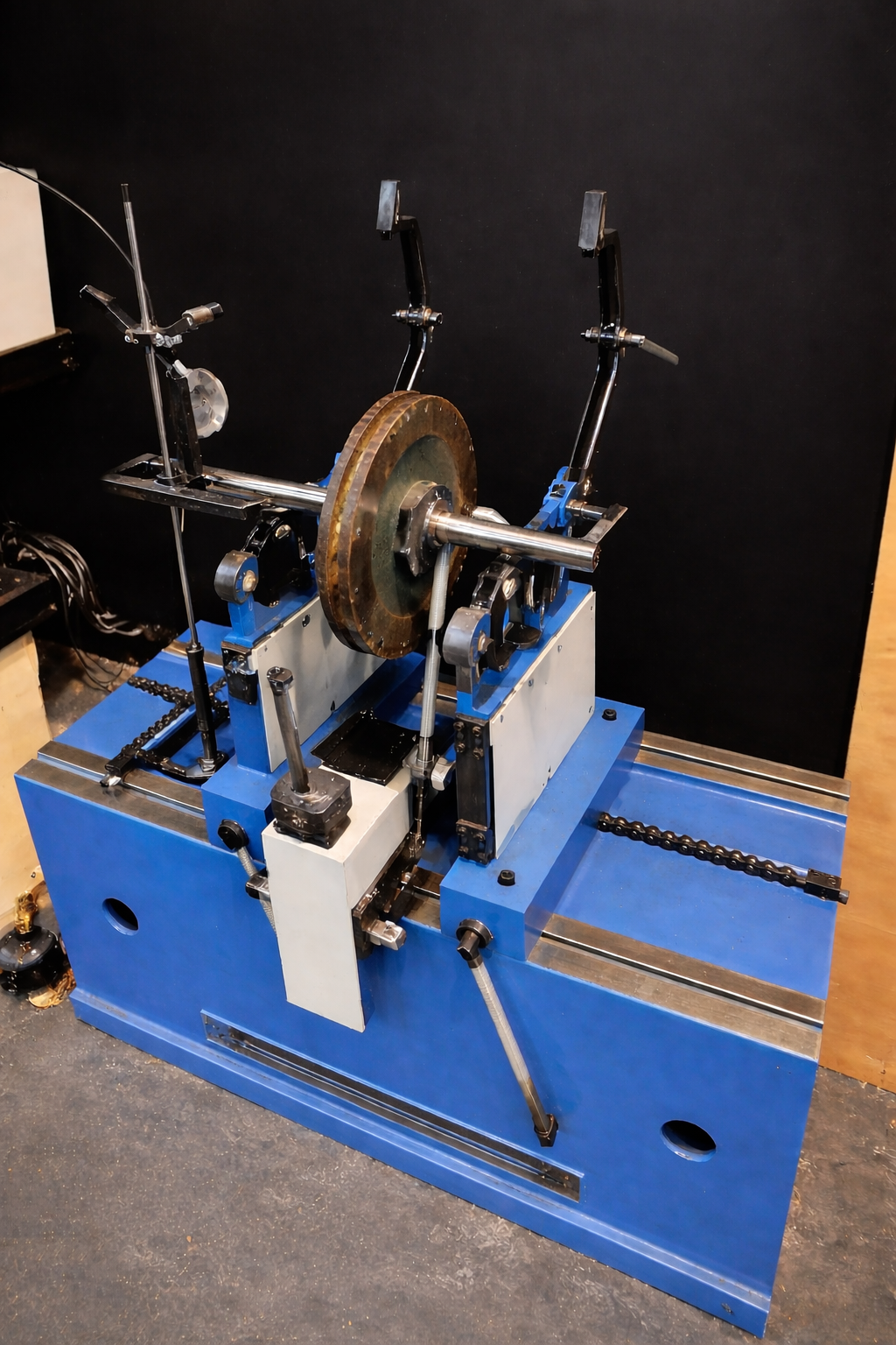 photo d'un équilibrage de volant moteur